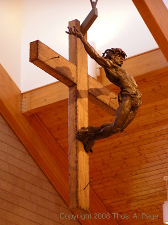  st. charles crucifix 8X10 